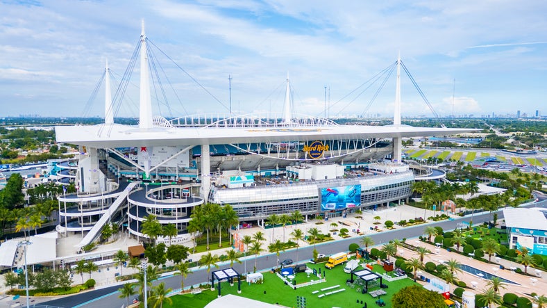 football stadium