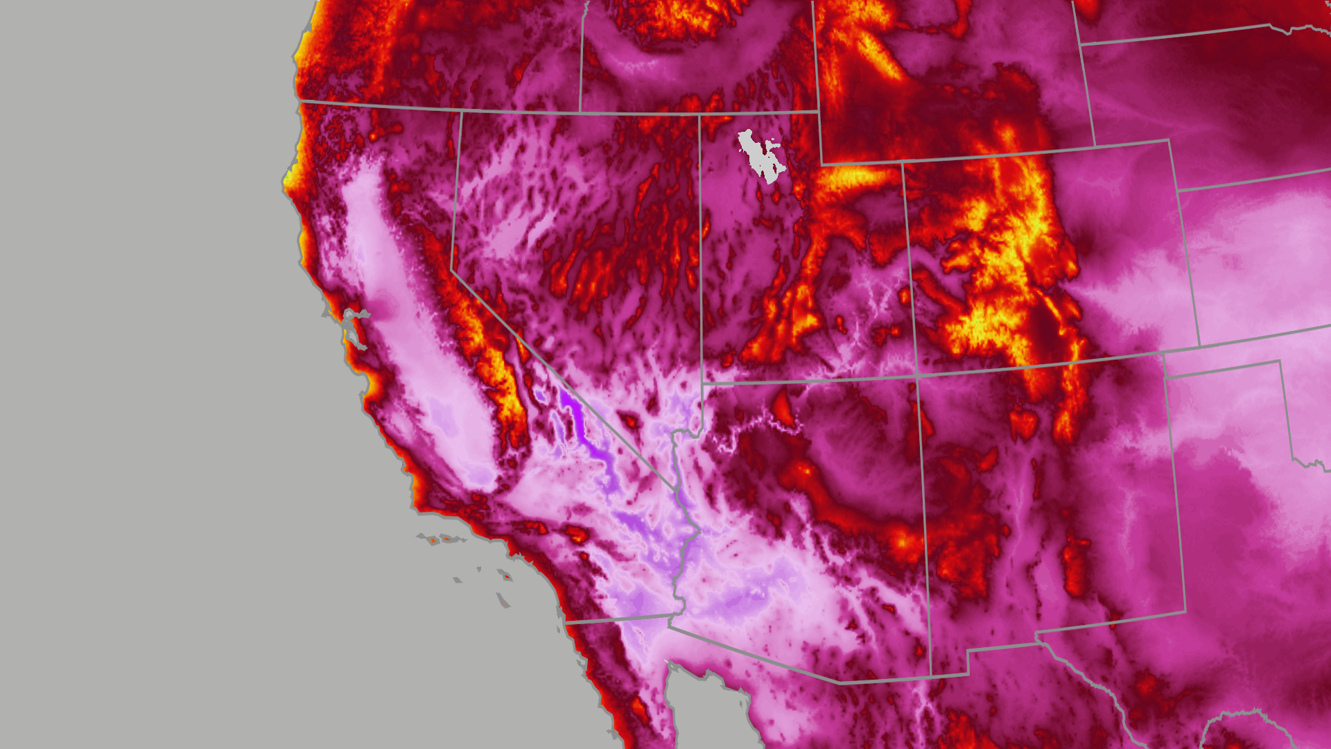 Record heat bakes California to northern Rockies