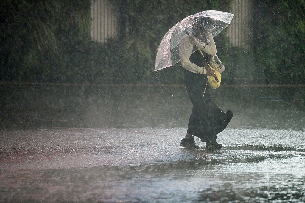 Heavy rain