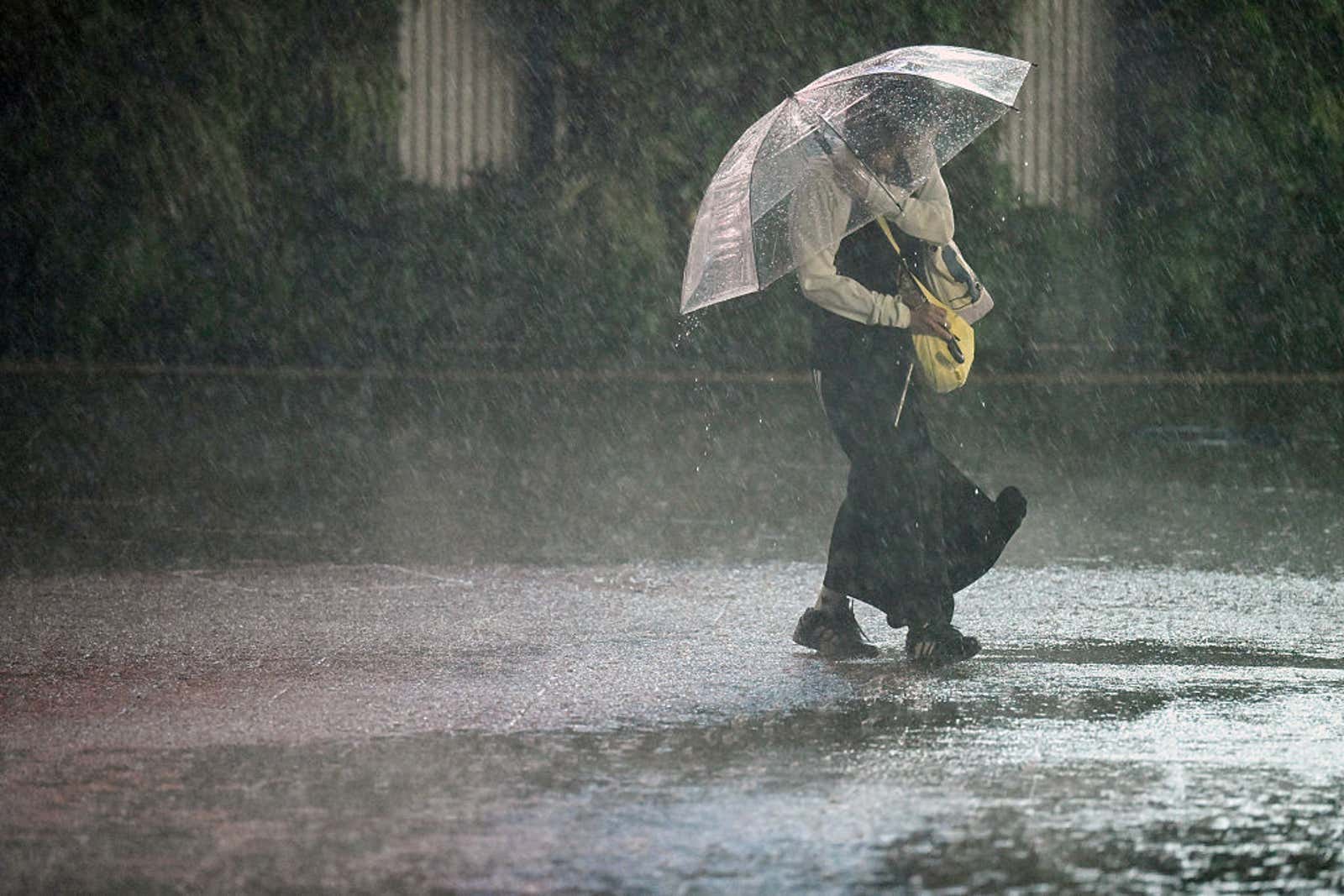 Heavy rain