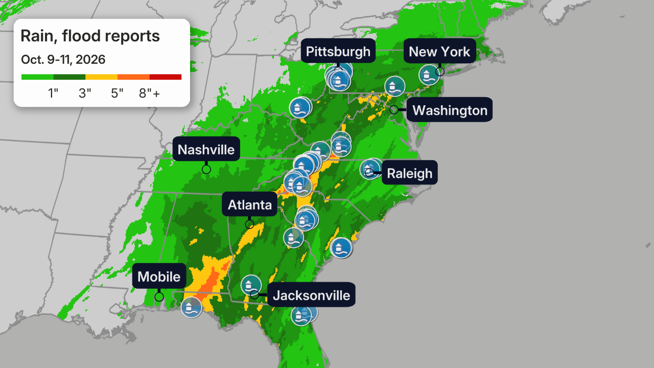 Hurricane Isaias rainfall and flood reports