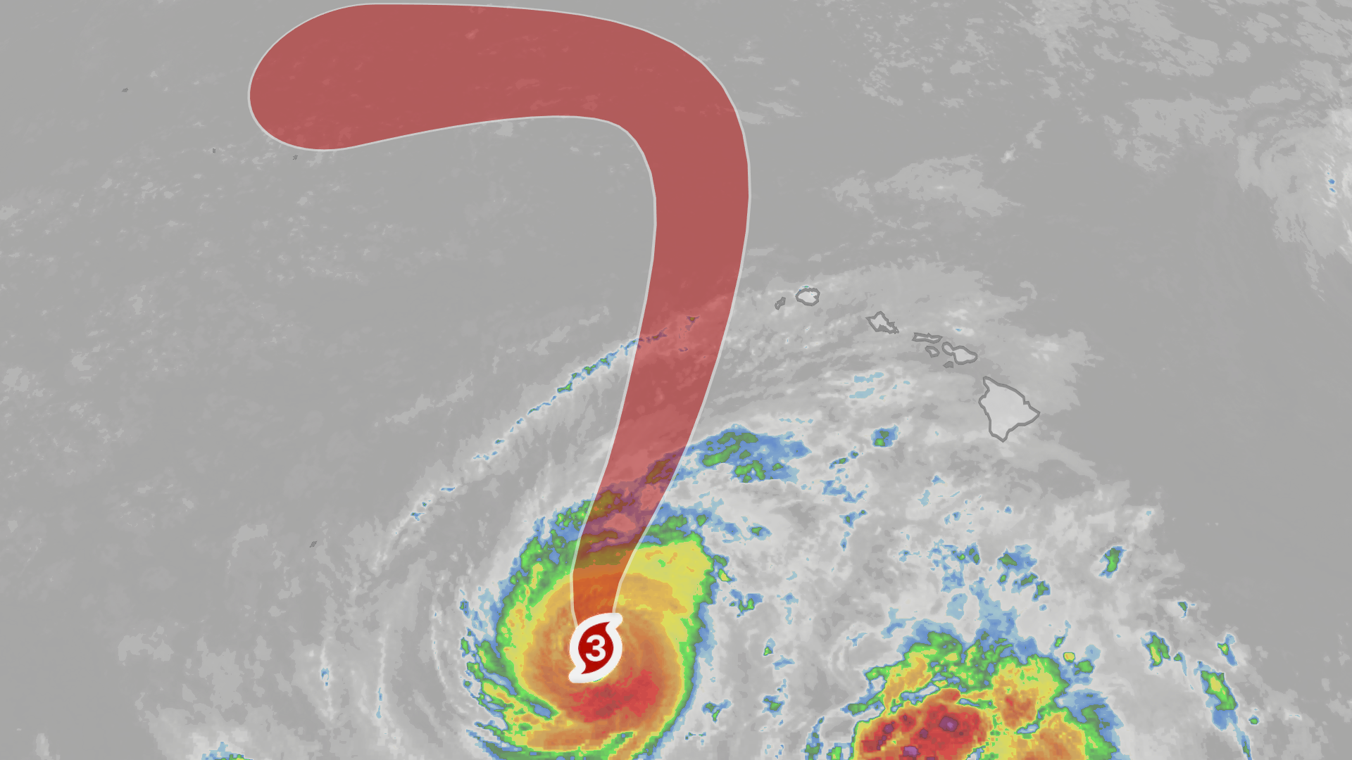 Hurricane Lowell prompts tropical storm warnings in Hawaii