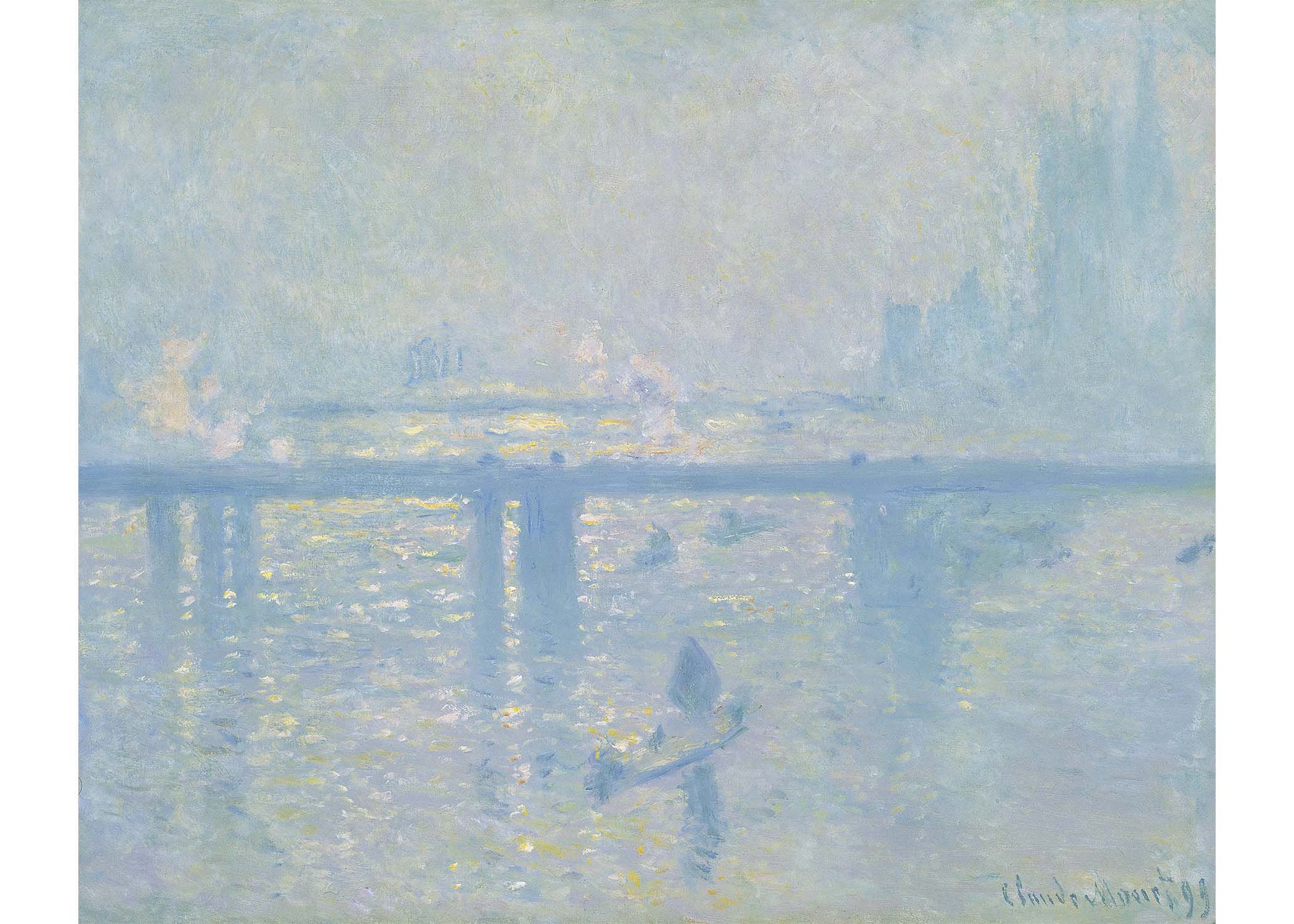 "Charing Cross Bridge" (1899), Thyssen-Bornemisza Museum, Madrid