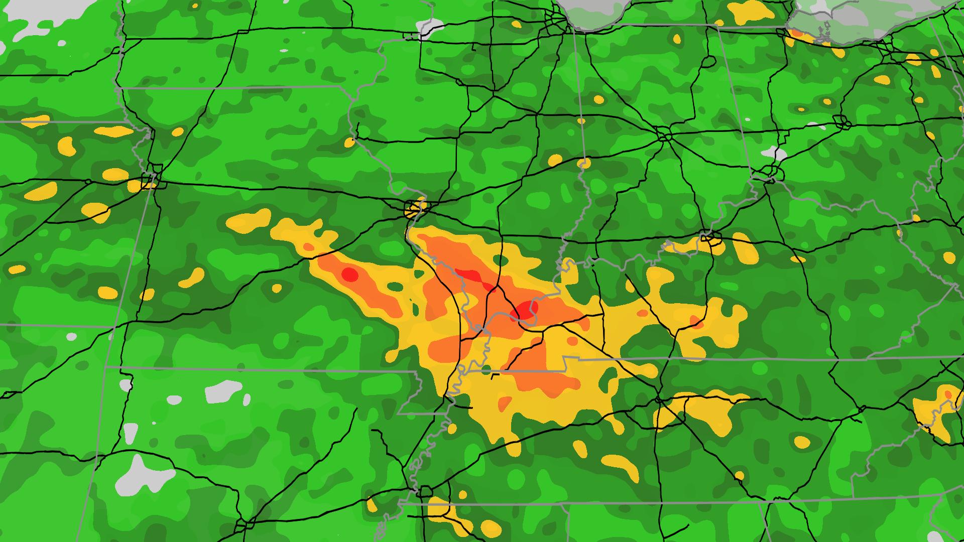 Flooding risk surges across Missouri, Kentucky and Tennessee 