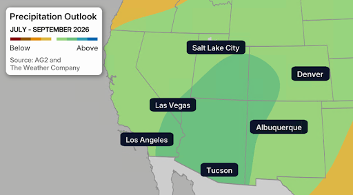 Precipitation Outlook Monsoon