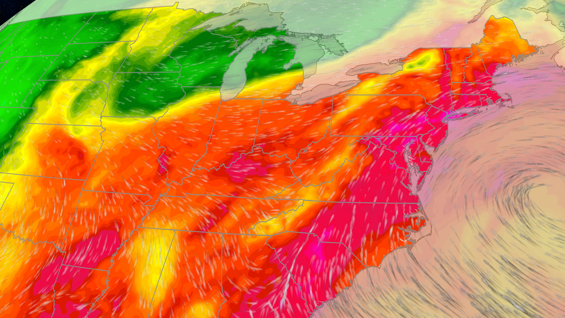 Heavy rain, flood threat for Midwest, East this week