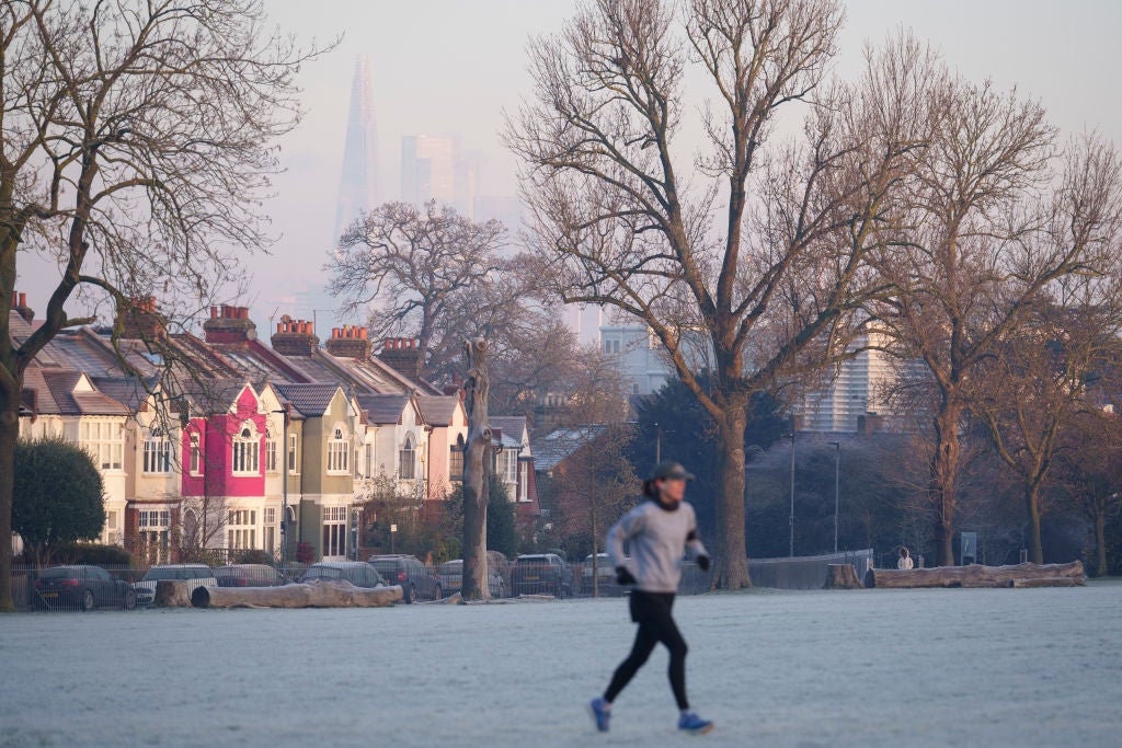 Runner in January