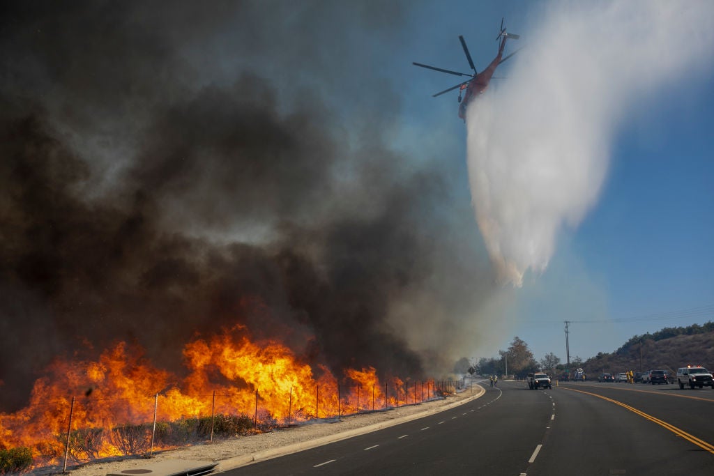 Santa Ana winds quickly started a devastating wildfire in Simi Valley on October 30, 2019.