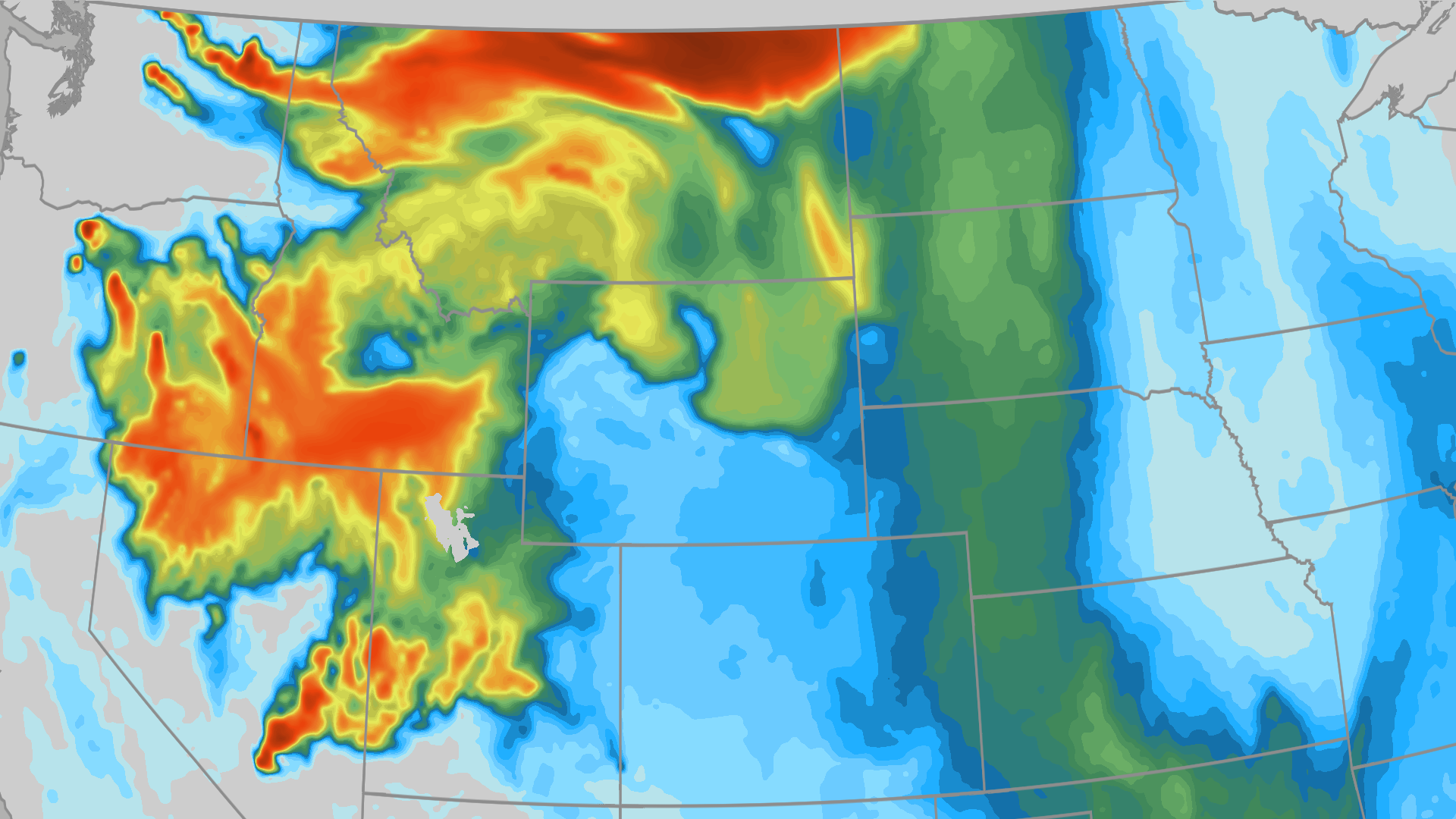 Wildfires bring smoke across the Pacific Northwest, Plains