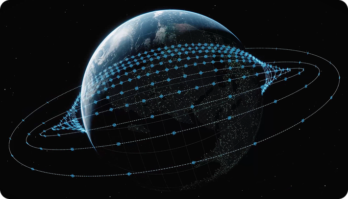Space Mirror Satellite Fleet