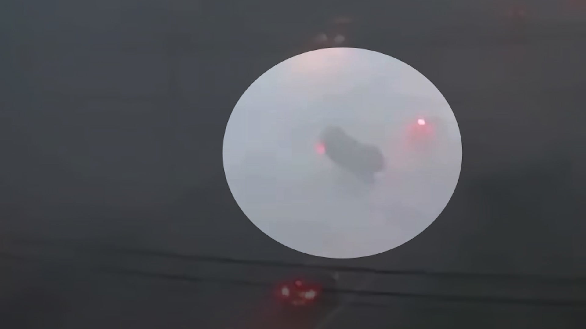 Watch: violent winds flip car upside down in Ohio