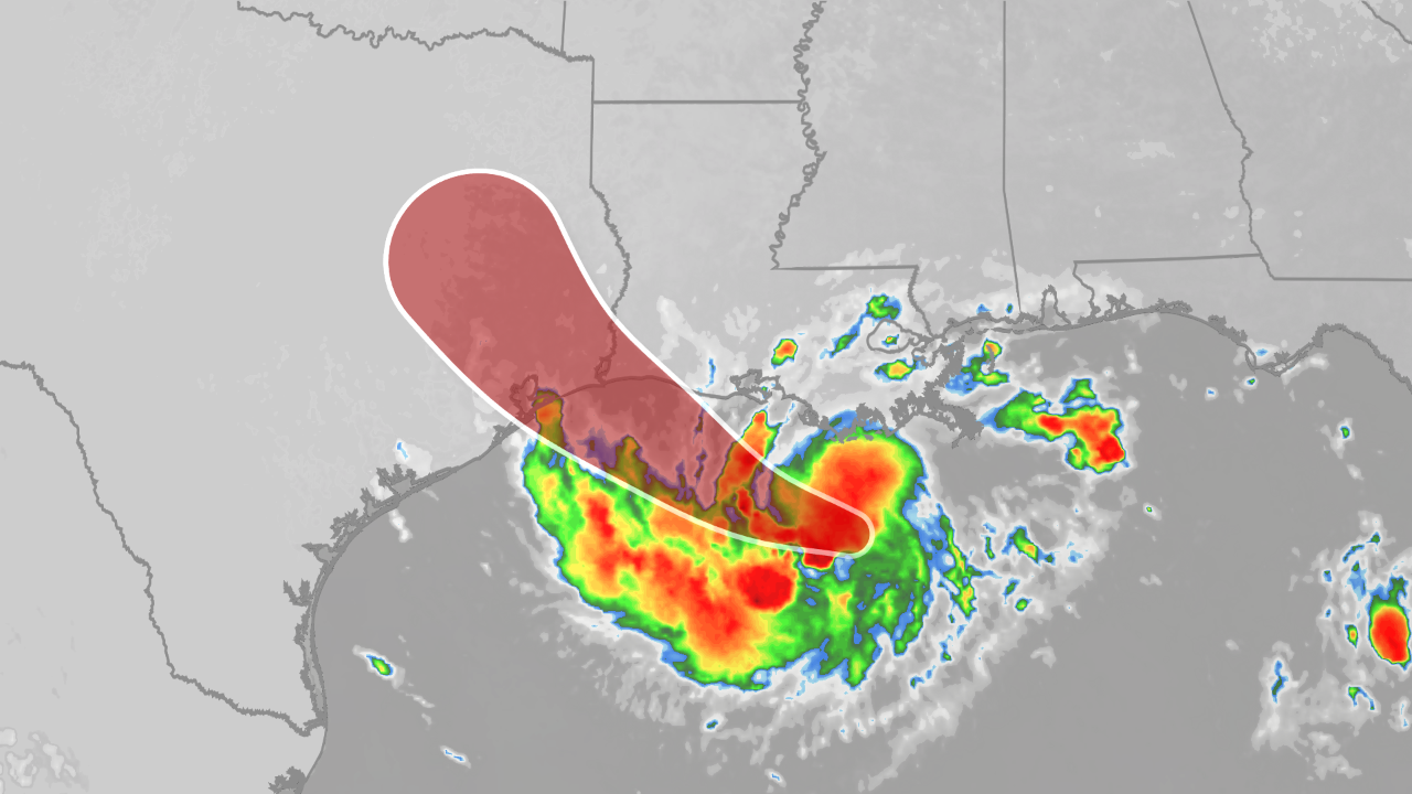 Tropical storm conditions for Gulf Coast from future Edouard