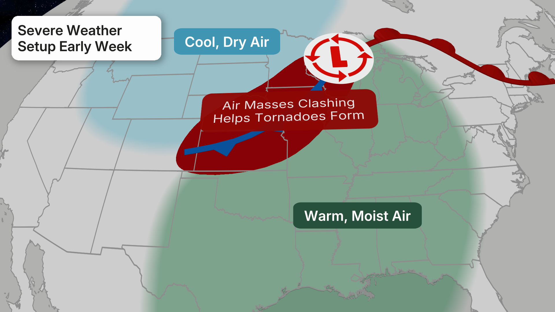 Tornado Setup Early Next Week
