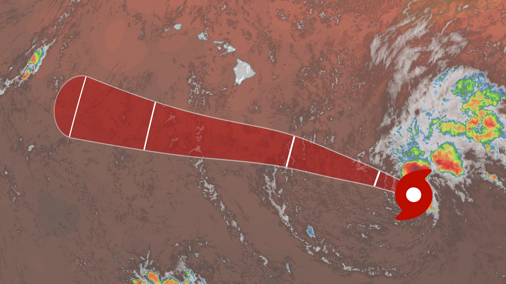 Tropical Storm Moke forms in the Pacific, to pass Hawaii this weekend