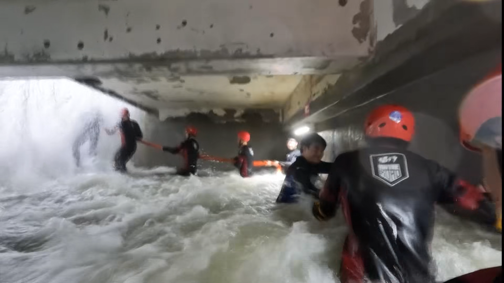 Paying to suffer: Tourists spend big bucks to get blasted by fake storm
