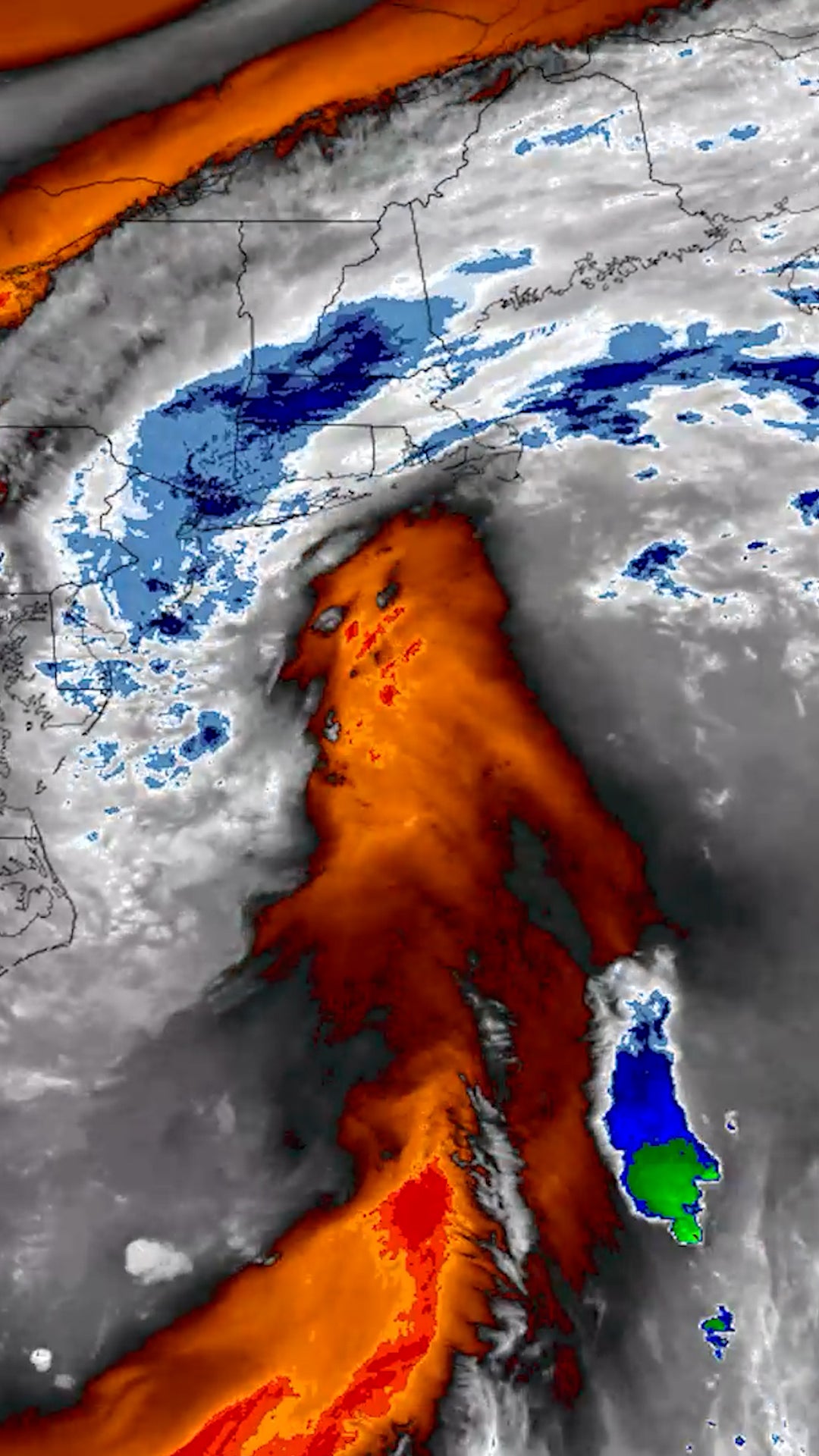Time-lapse of a monster storm