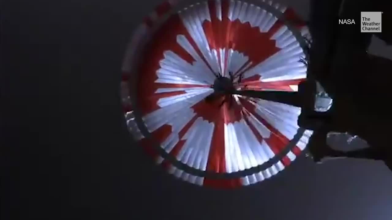 A Beautiful Secret Message on the Mars Rover’s Parachute