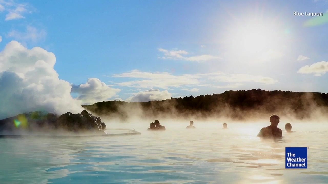A Spa in the Middle of a Lava Field