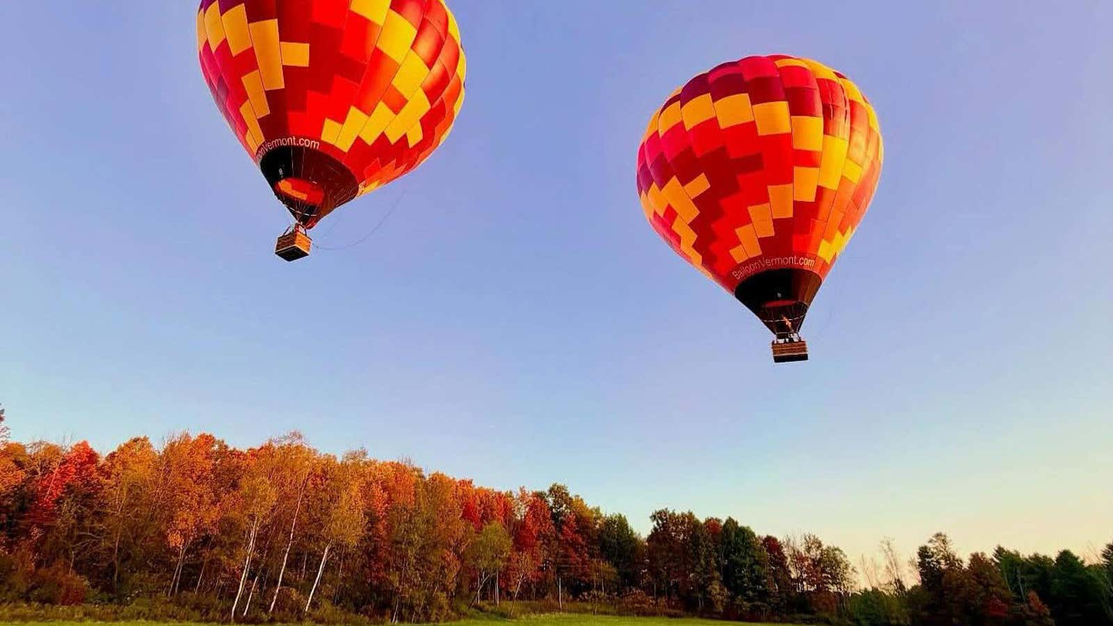 See fall foliage from a whole new angle this year
