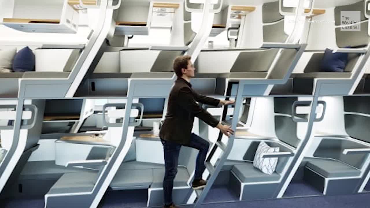 Airline Bunk Beds Could Be a Thing in the Future
