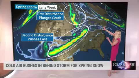 April Snow Showers Possible For Northeast