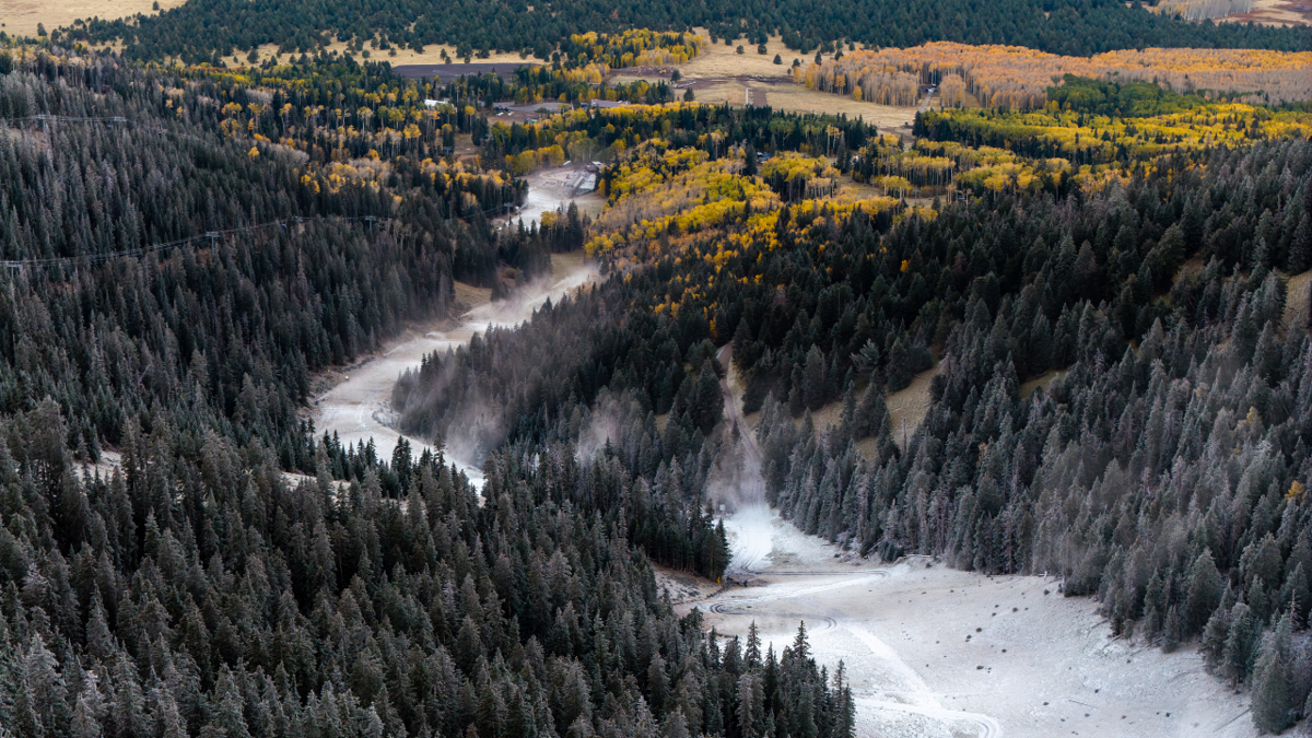 Arizona Snowbowl fires up snowmaking as temps drop and El Ni&ntilde;o approaches