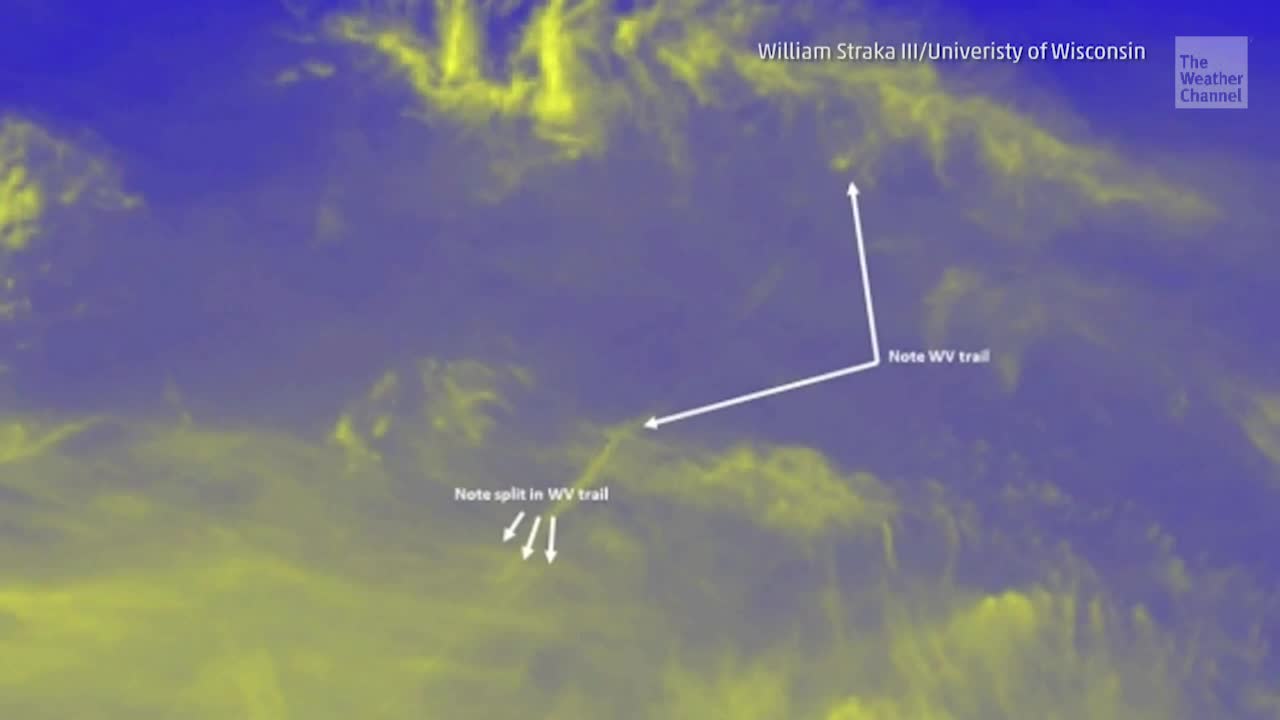 Asteroid Explosion Caught on Satellite