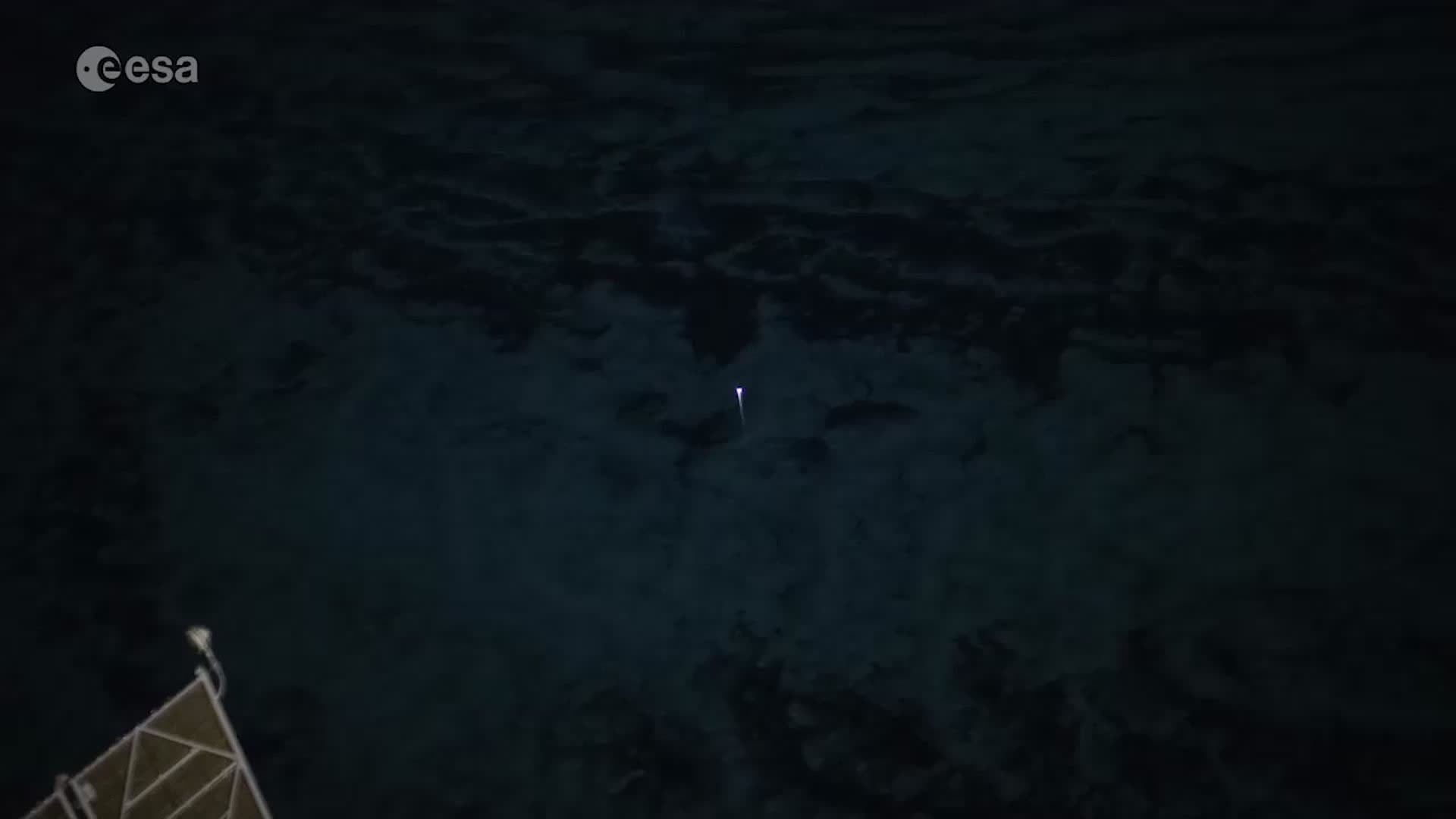 Astronaut Captures Fireball From Space