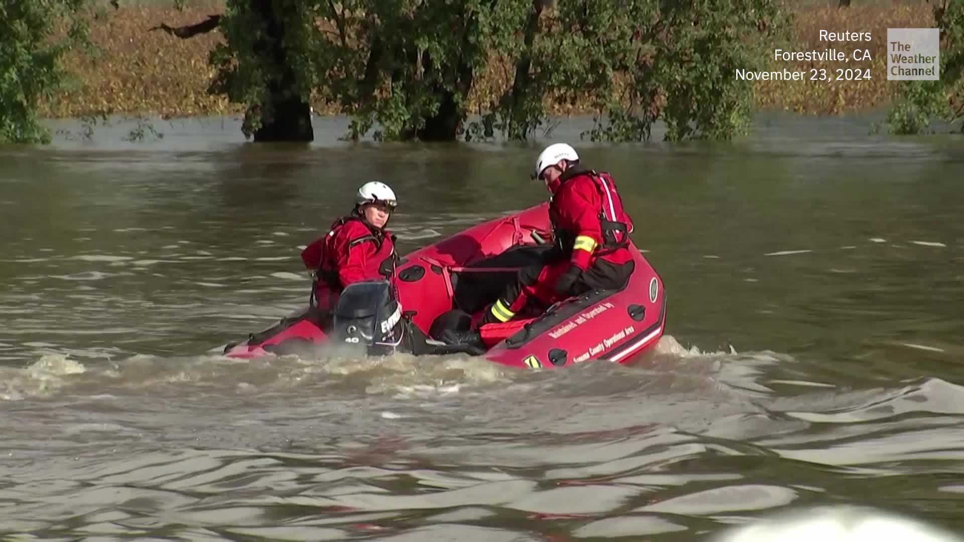 Atmospheric River Flooding Claims A Life In California
