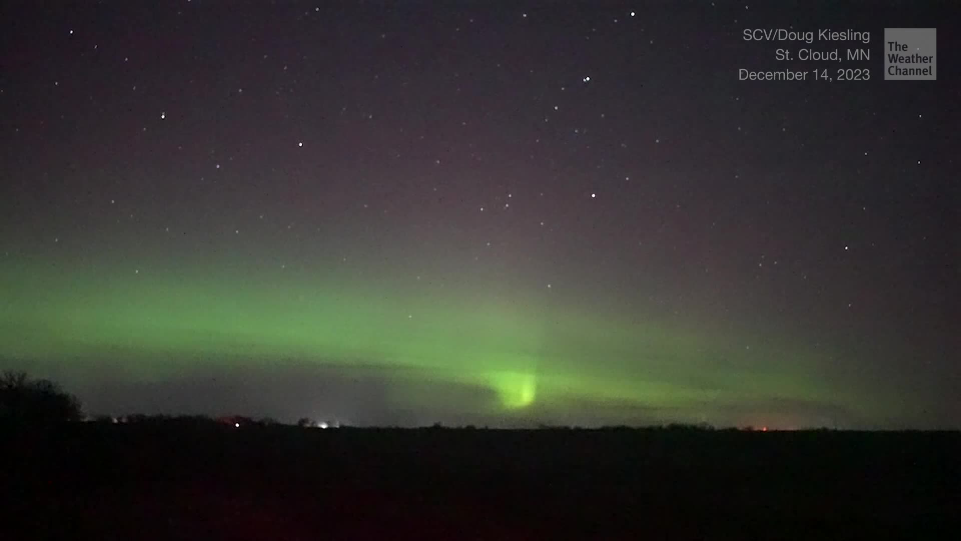 Auroras, Meteors Combine In Geminid Meteor Shower Peak