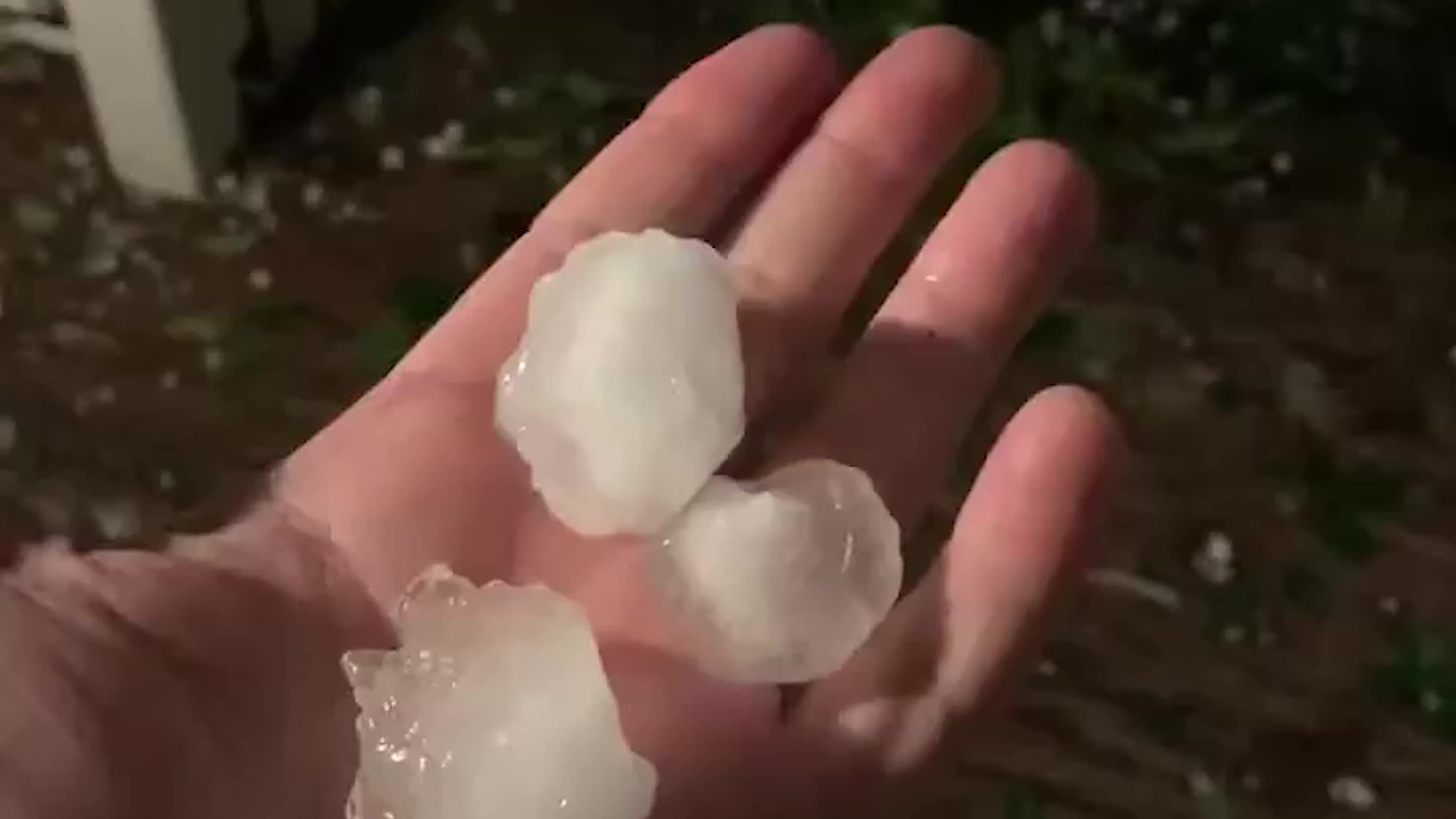 Baseball-Sized Hail Pummels Denver Area