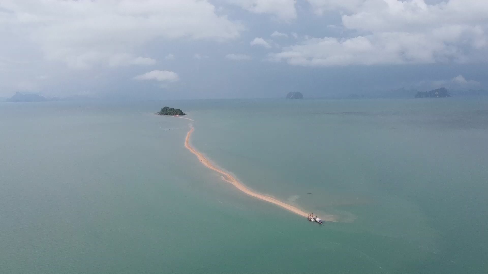Beach Only Appears at Certain Times of the Day