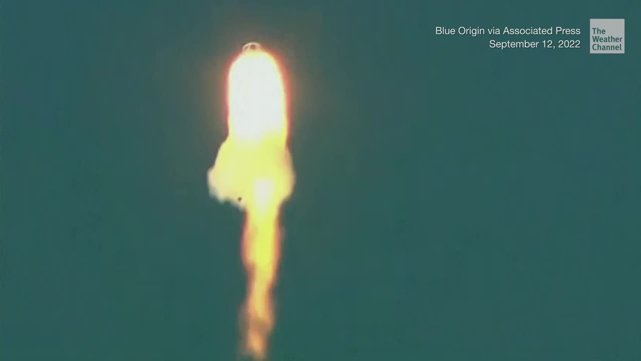 Bezos' Blue Origin Rocket Crashes
