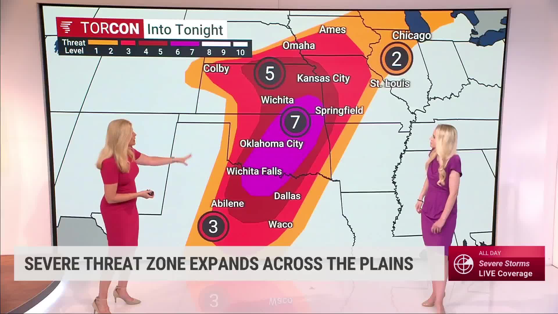 Big Chance Of Tornadoes Continue Today