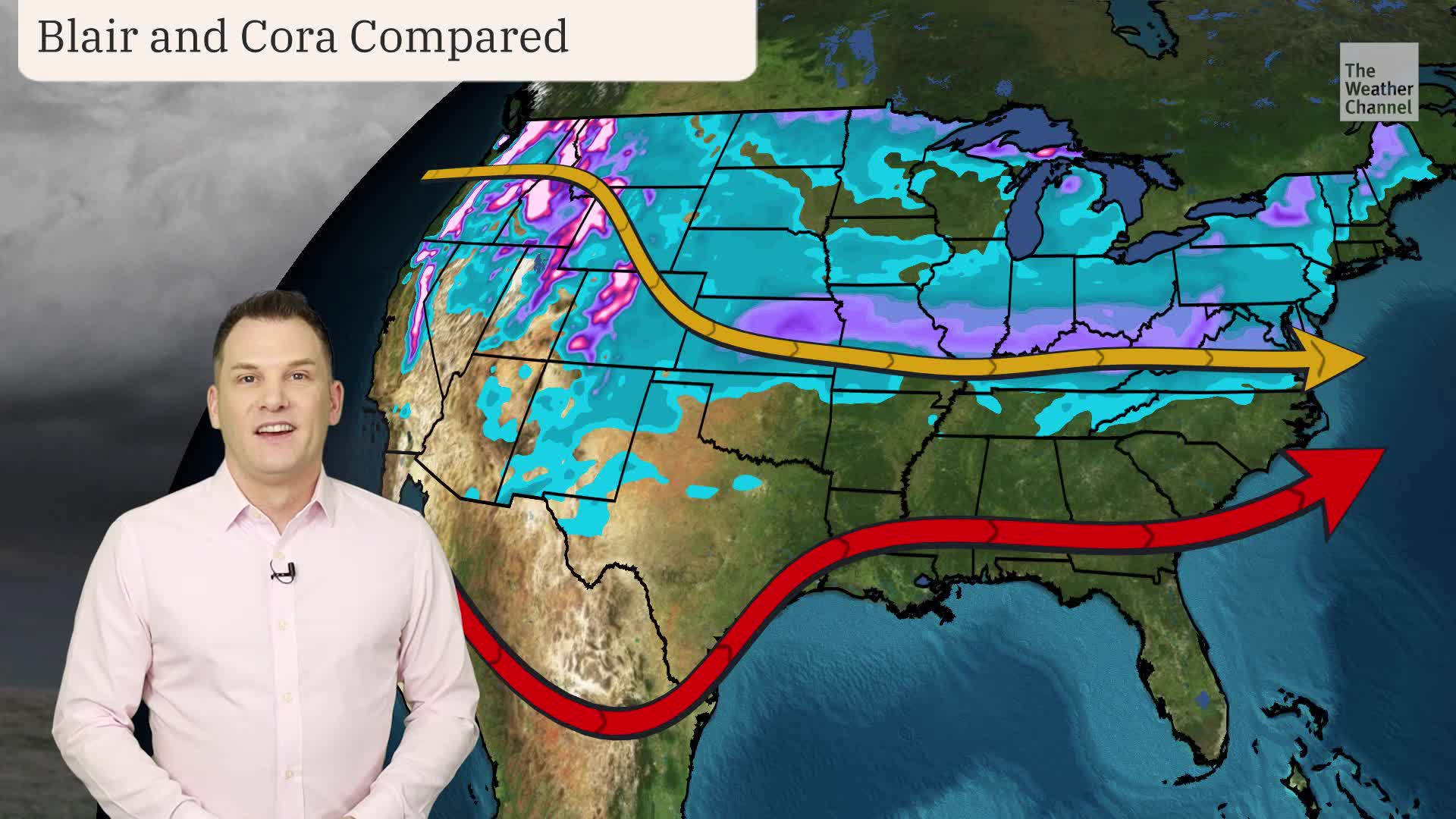 Blair Vs. Cora: How The Two Winter Storms Will Be Different
