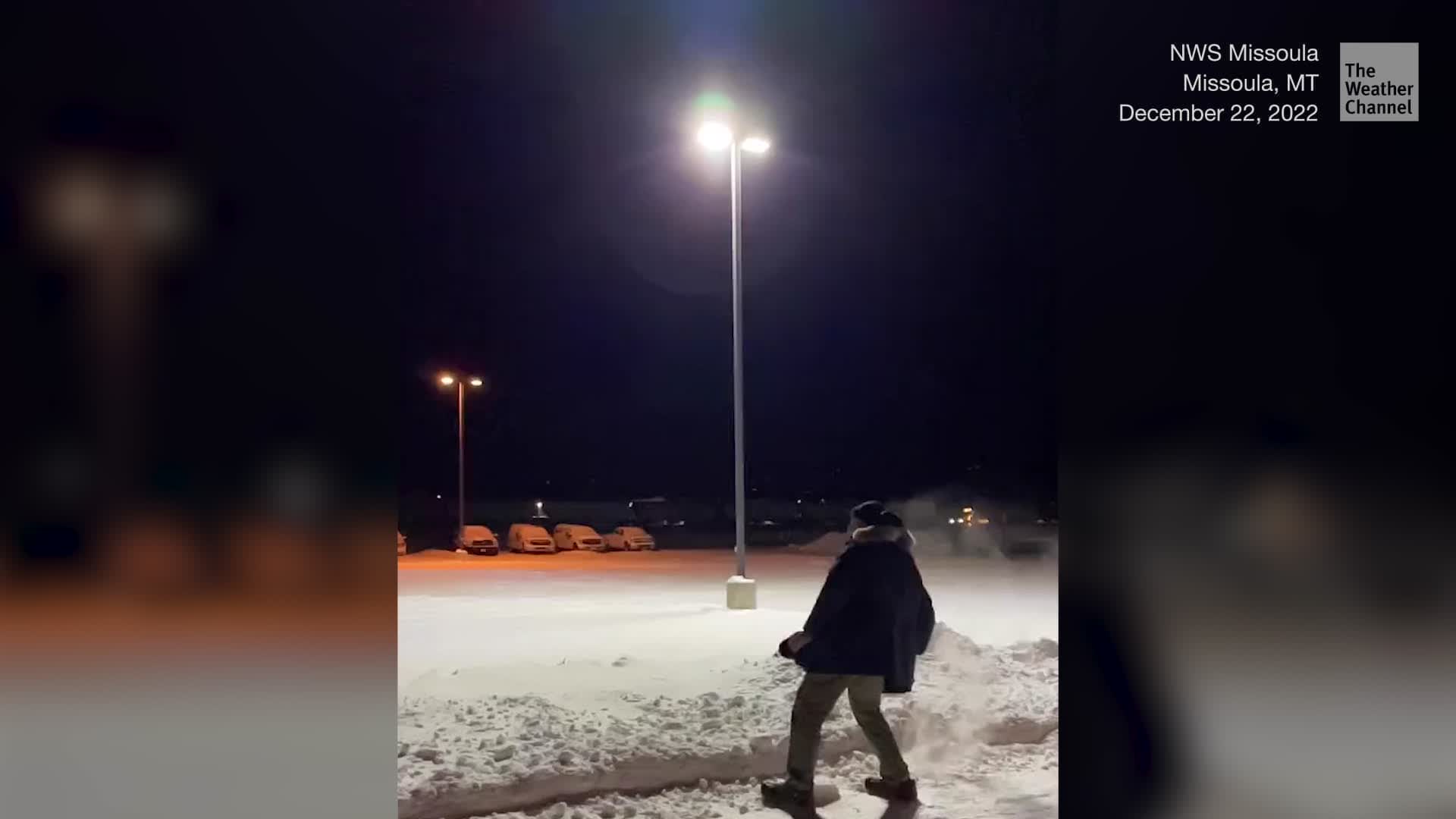 Boiling Water Turns To Steam In Subzero Montana
