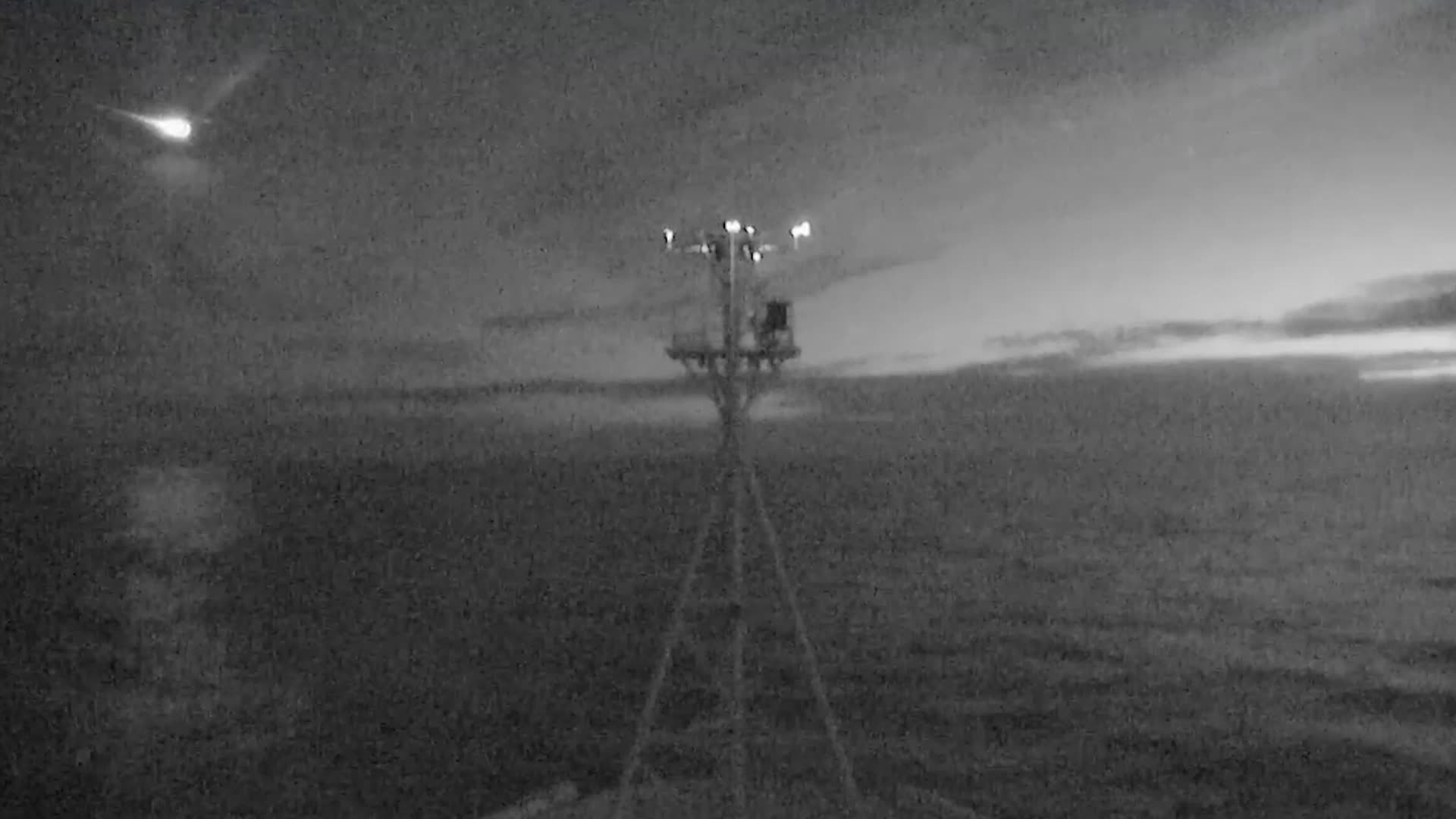 Camera Captures Incredible Fireball Streaking Across Sky