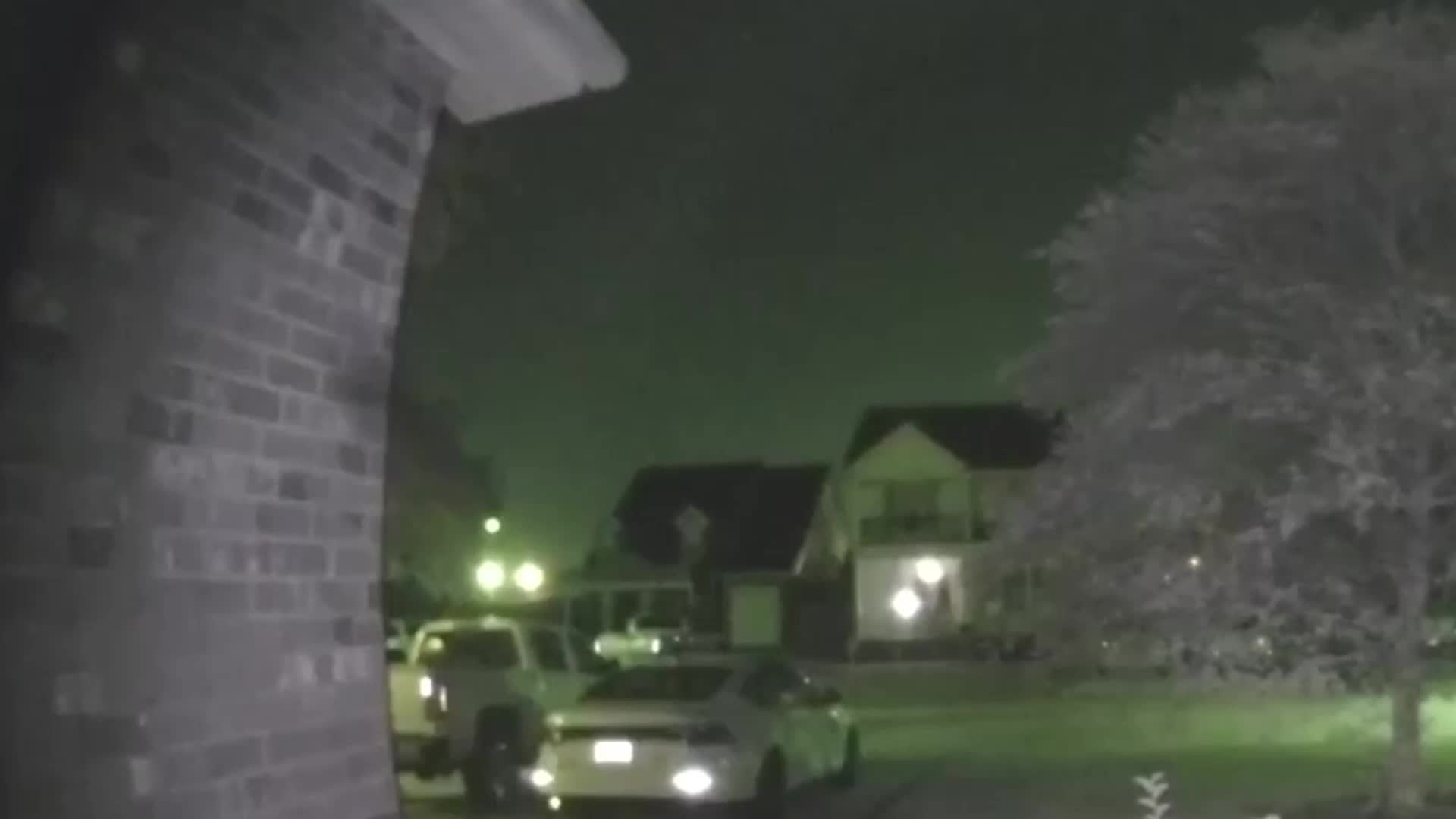 Caught On Camera: Apparent Meteor In Louisiana