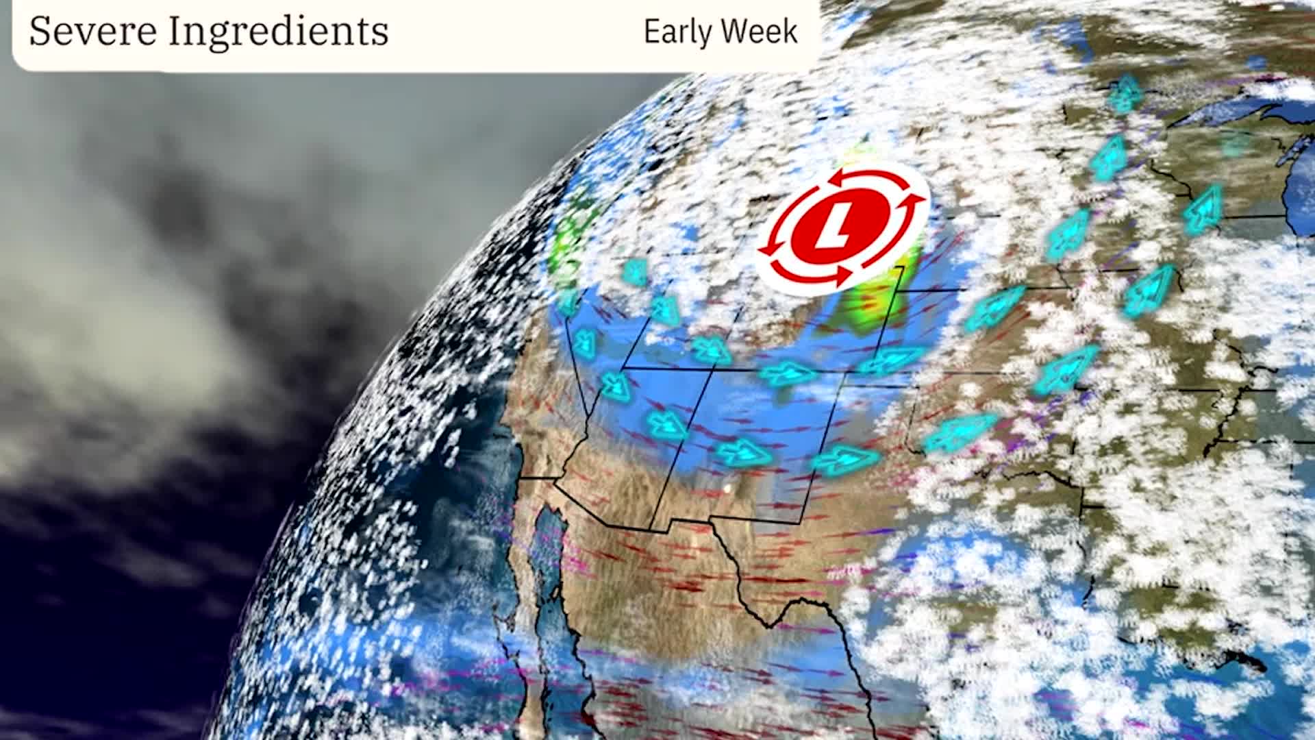 Central Plains Brace For Multi-Day Weather Event