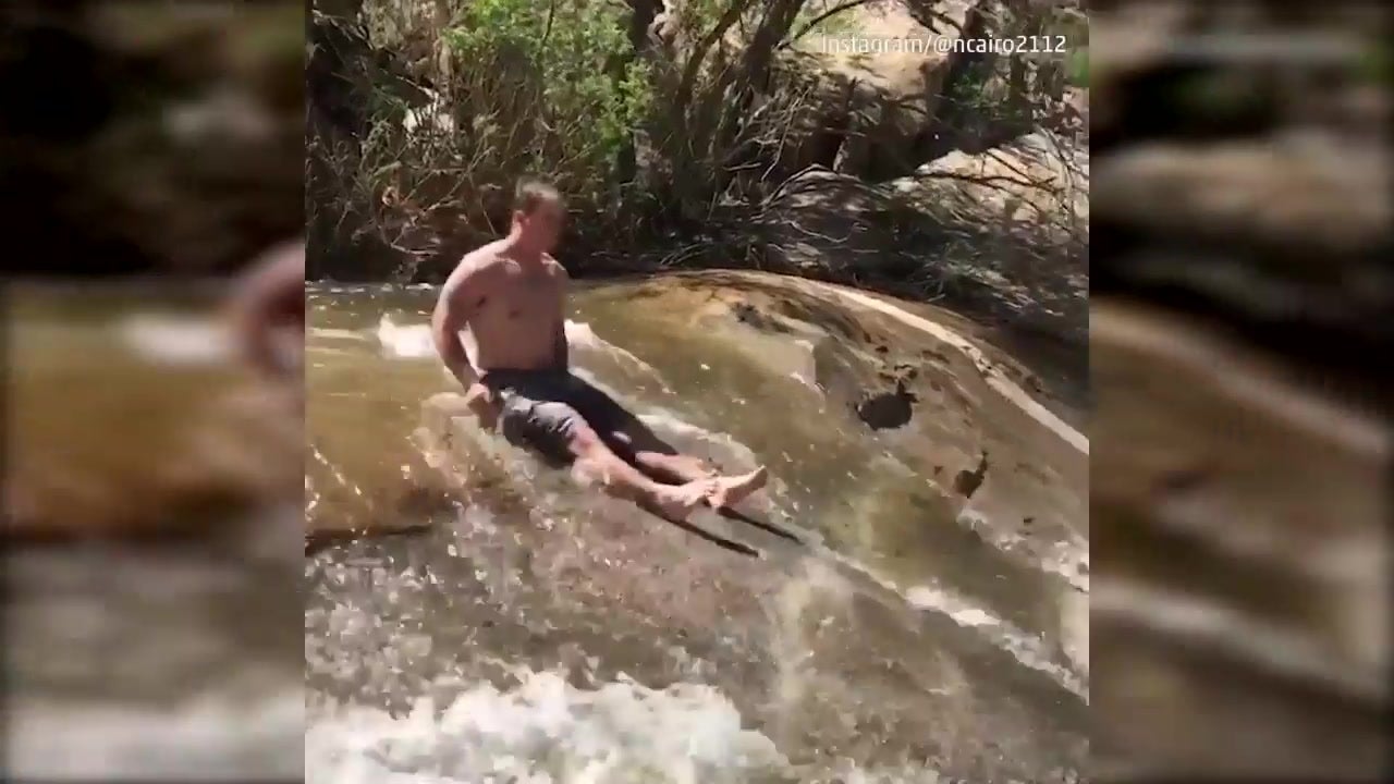 Challenging Hike Leads to Rock Slide