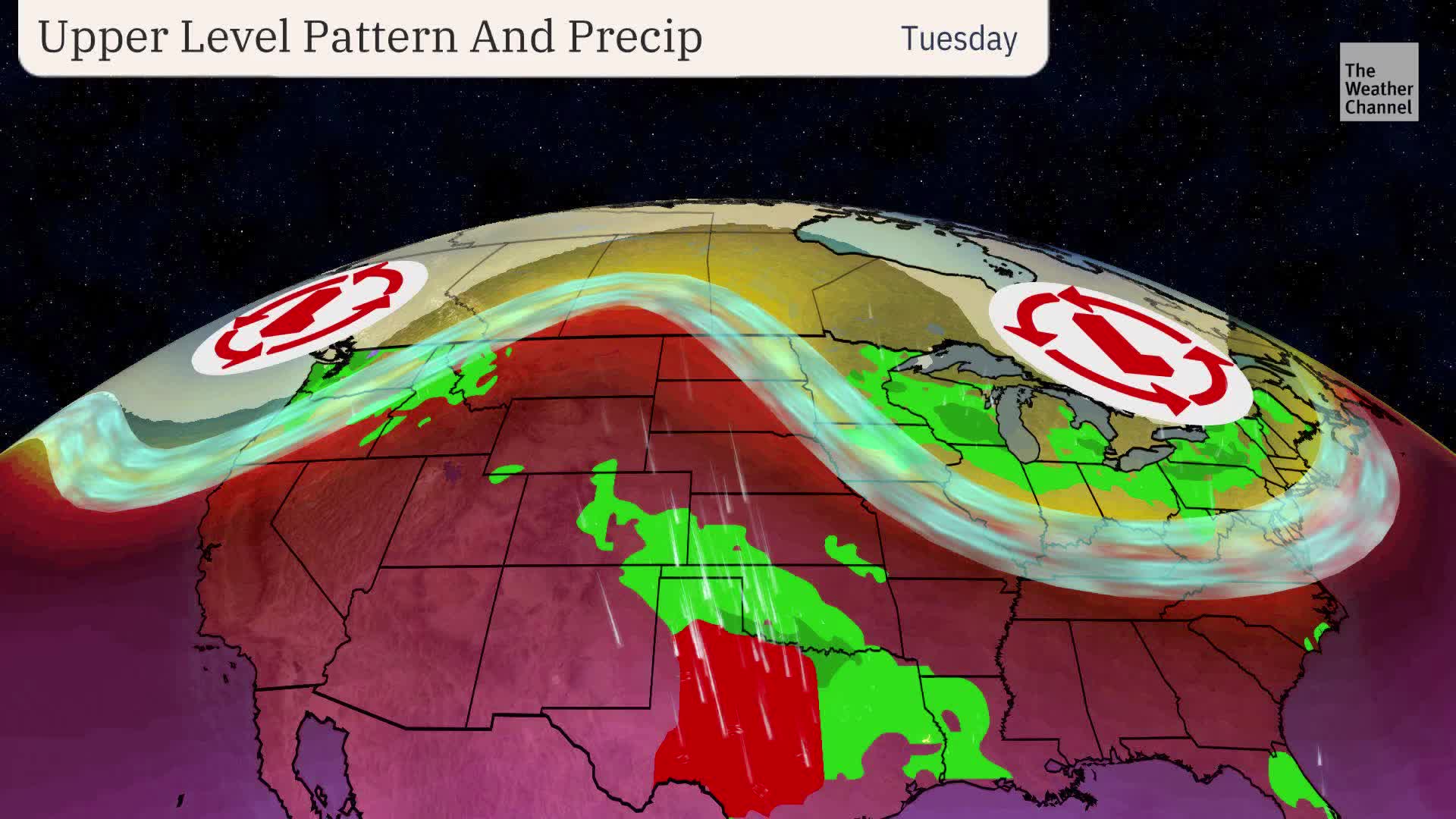 Changes Ahead: Stormy Plains, Cooler East And Warmer West
