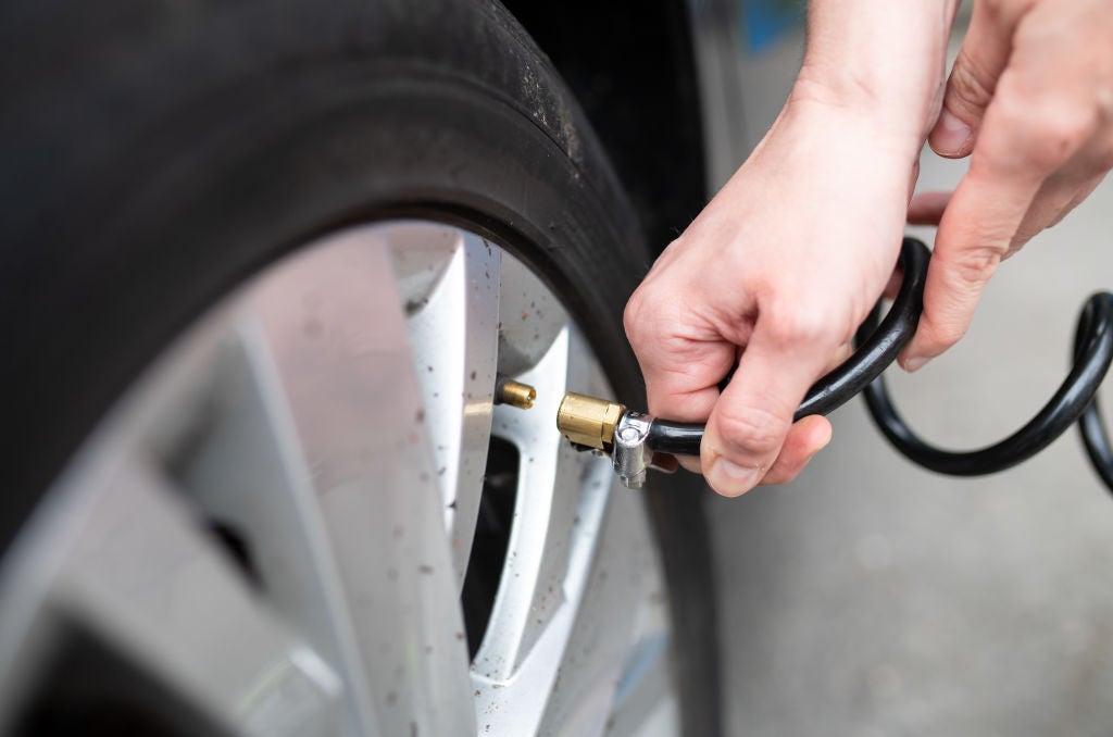 Check your tire pressure often during the cold months. Pressure drops overnight. 