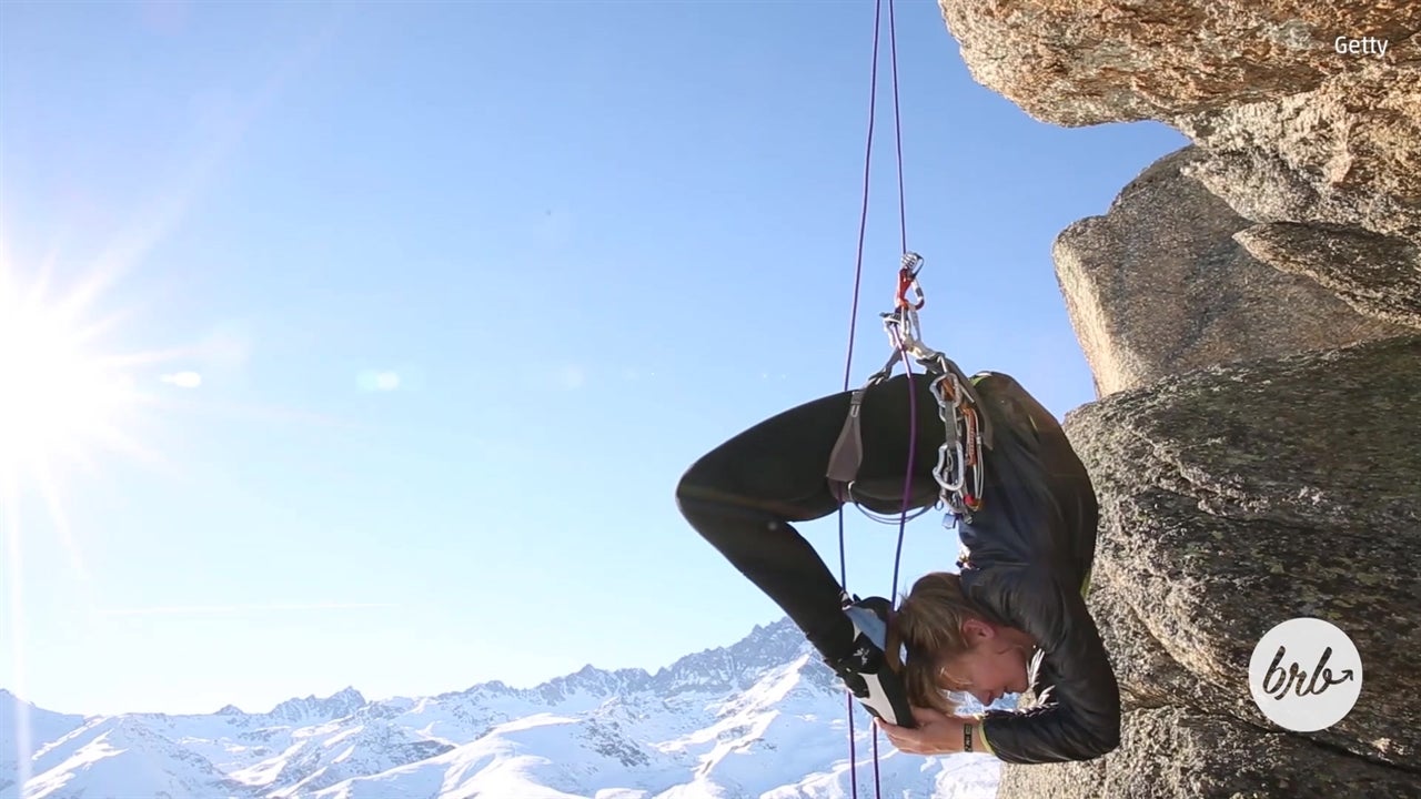 Cliff Yoga In Italy