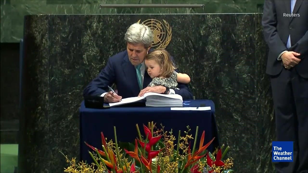 Climate Change Agreement Signed