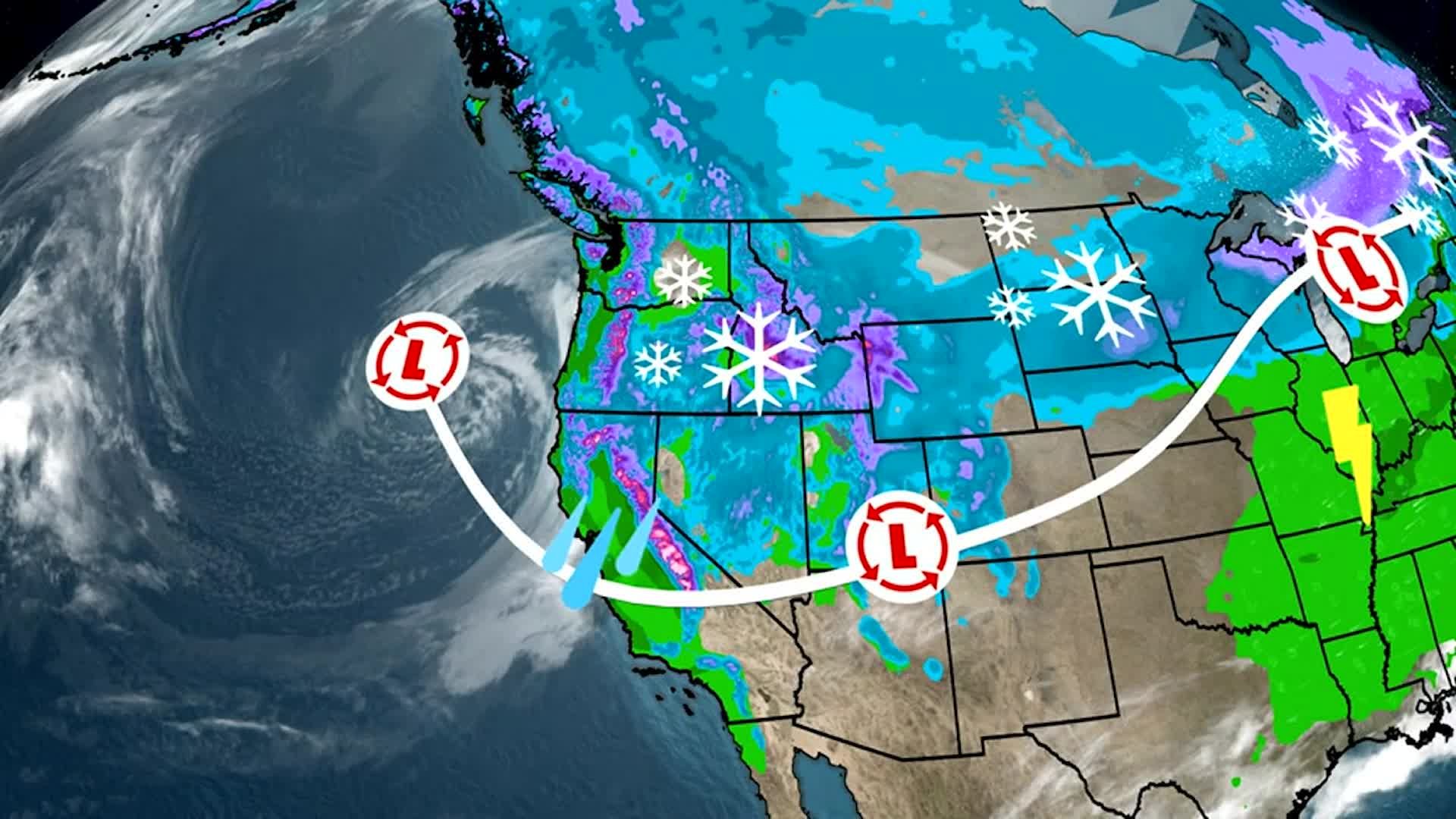 Coast-To-Coast Storm Making Eastward Track This Week