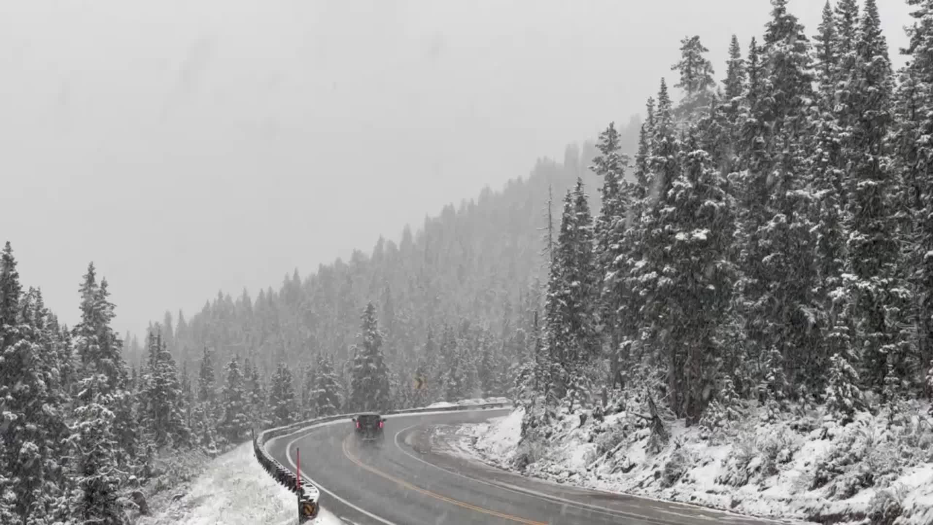 Colorado Gets Its First Snow Of The Season