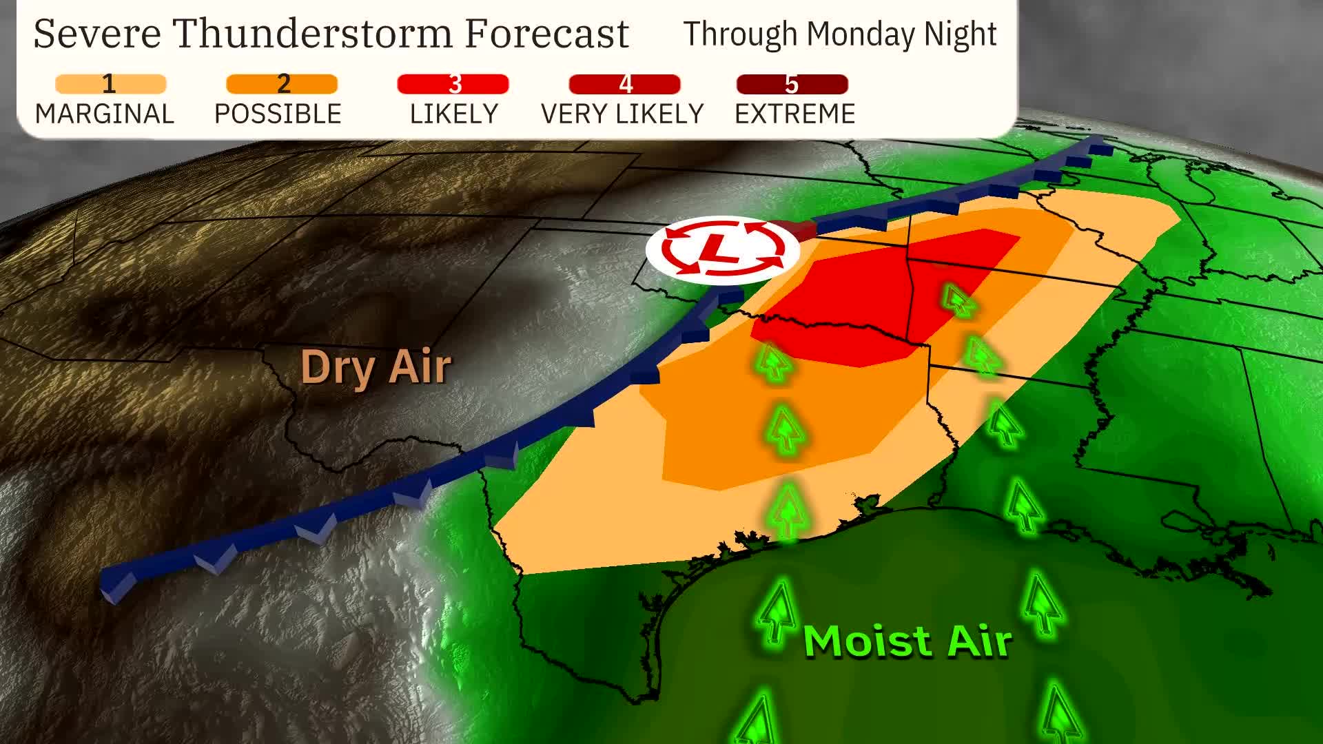 Continued Threat Of Tornadoes, Flooding