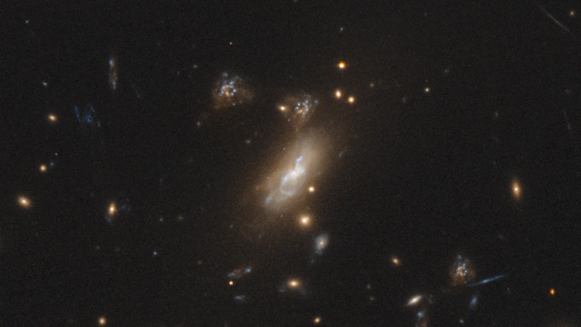 Cosmic Question Mark Spotted In Space