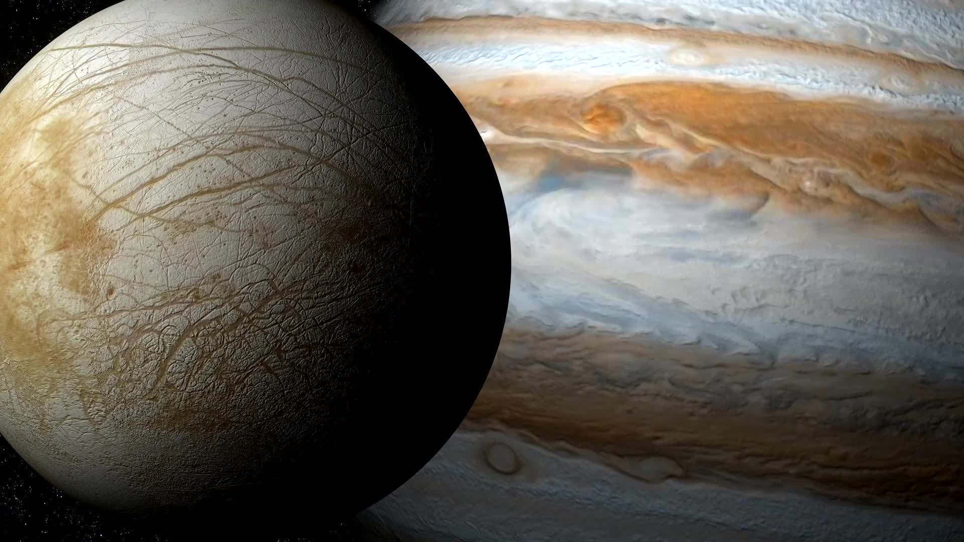 Could There Be Underwater Snow On Jupiter Moon Europa?