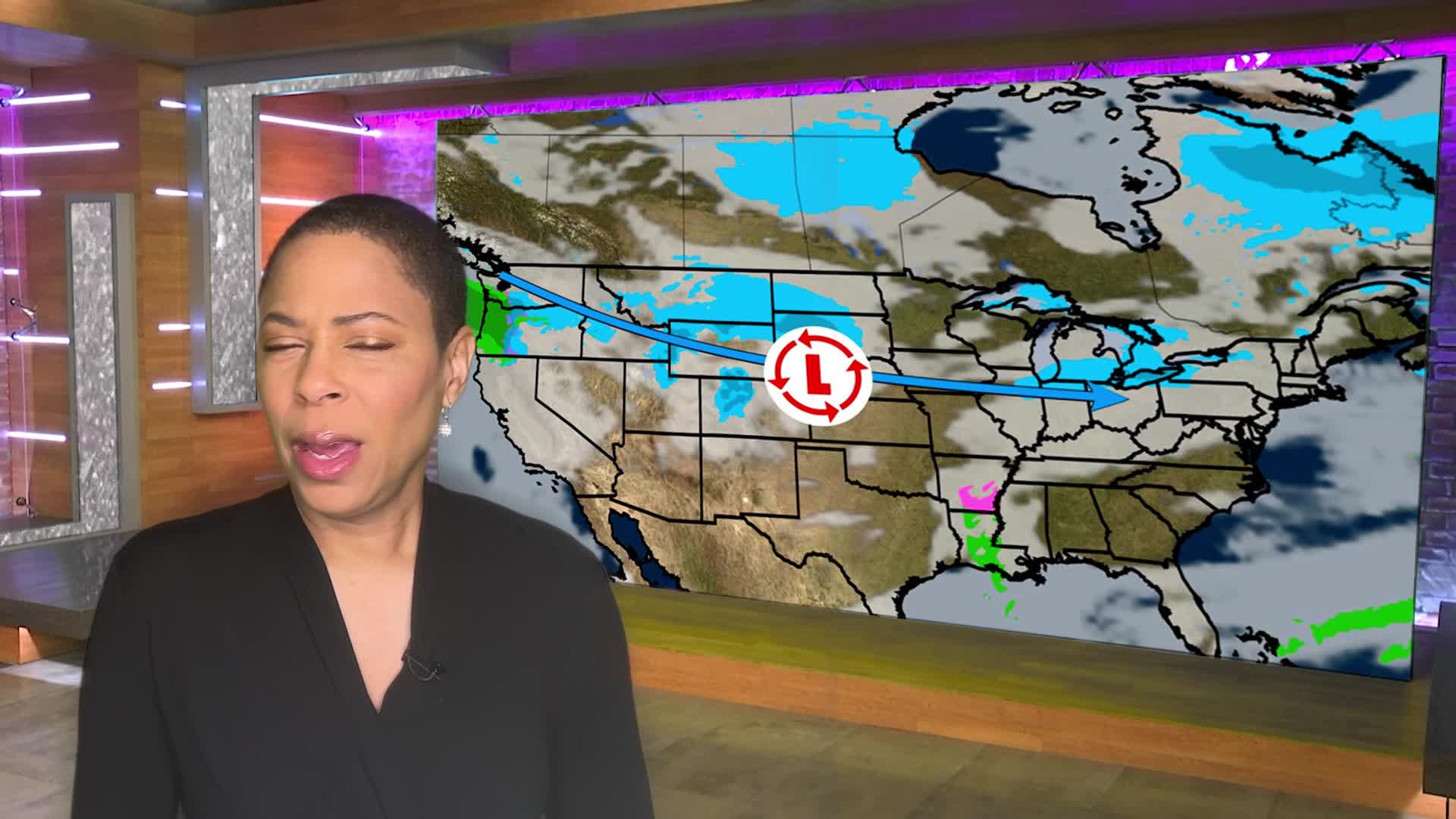 Cross-Country Winter Storm On The Move